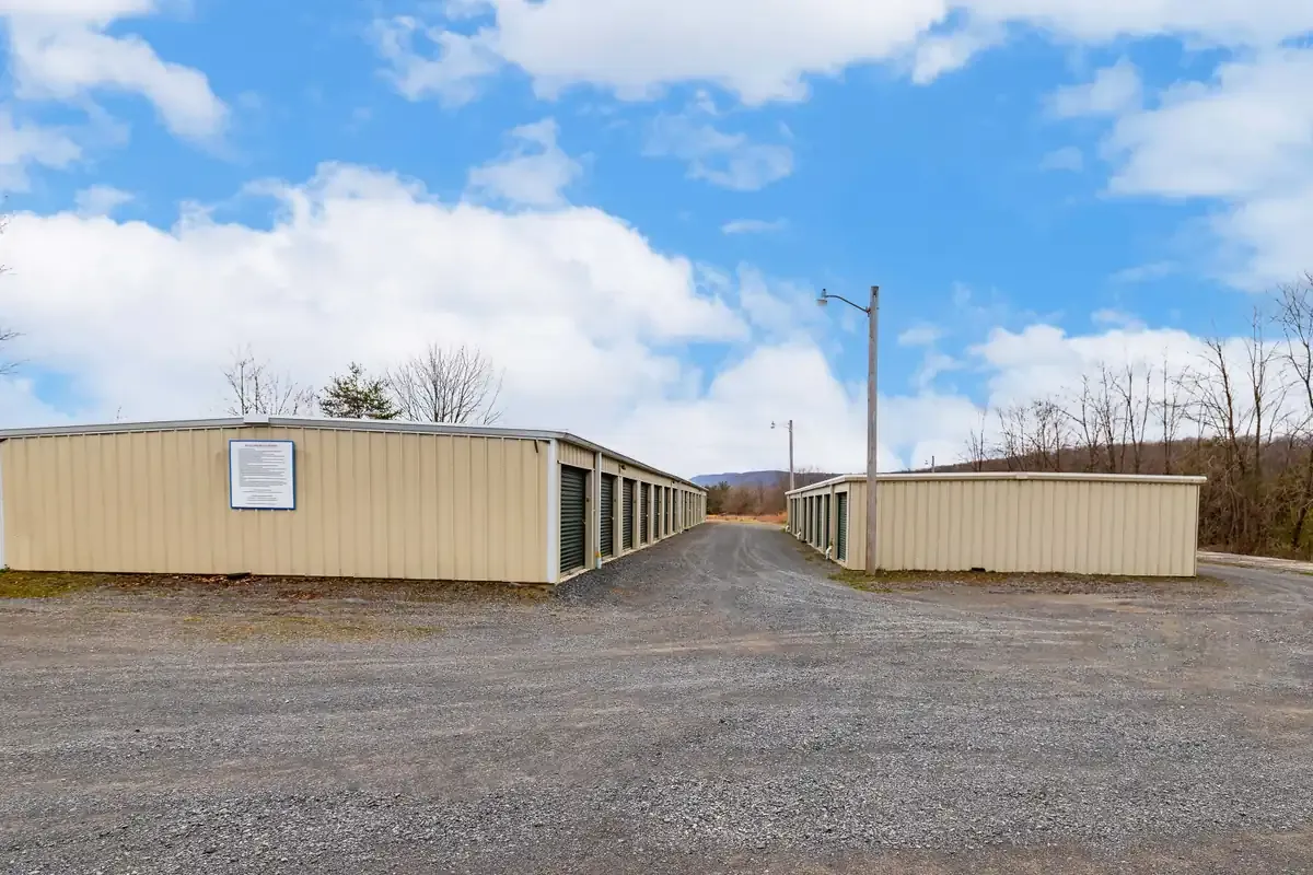 Drive aisle KO Storage of Berkeley Springs, WV